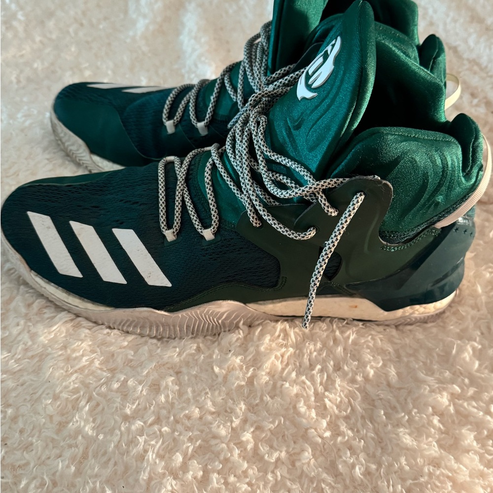 Adidas High Top Basketball Sneakers - Picture 2 of 5